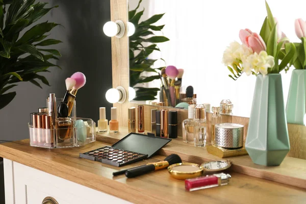 Makeup Vanity Setup